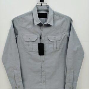 Double Pocket Premium Lap Seam Shirt for Stylish Comfort
