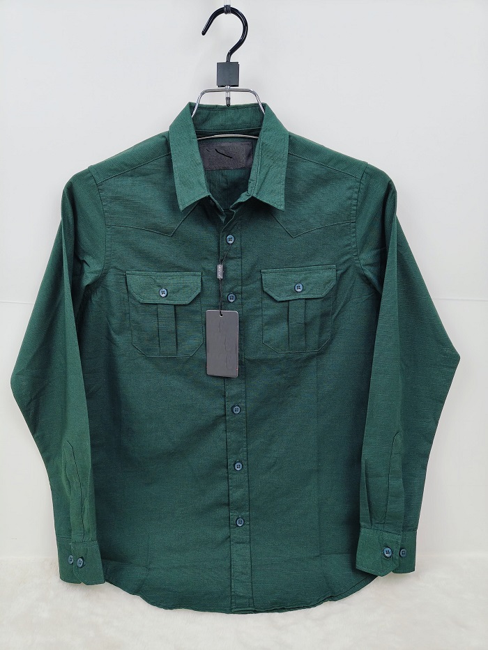 Double Pocket Premium Lap Seam Shirt - Stylish and Versatile Top % Double Pocket Premium Lap Seam Shirt - Stylish and Versatile Top