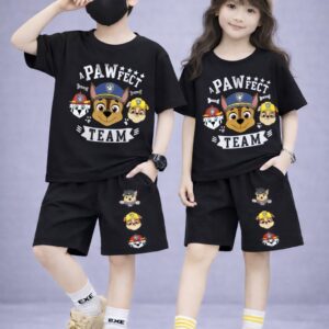 Drop Shoulder Baby T-Shirt and Pant Set - Stylish Comfort for Little Ones