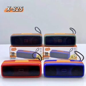 Dual Bluetooth Speakers X-825 - Premium Sound Quality and Stylish Design