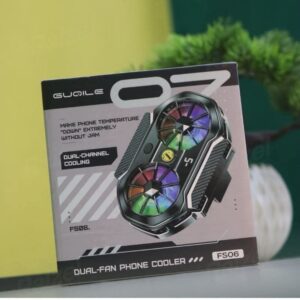 Dual-Fan Mobile Cooling System for Optimal Performance and Gaming