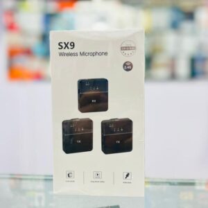 Dual Mini Wireless Microphone for Type C and 3.5mm Devices - SX9 Series