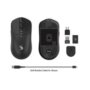 Dual Mode Black Gaming Mouse - A4TECH Bloody R72 for Ultimate Precision