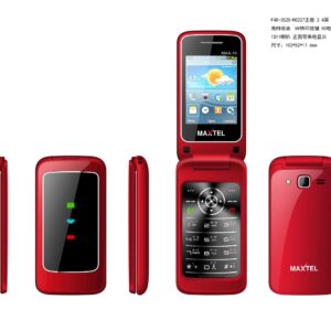 Dual SIM Folding Mobile Phone - Maxtel Max 14 Portable Design