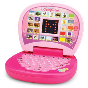 Educational Kids Laptop Toy - Interactive Learning Device for Ages 1-6 with Sound and Activity Charts