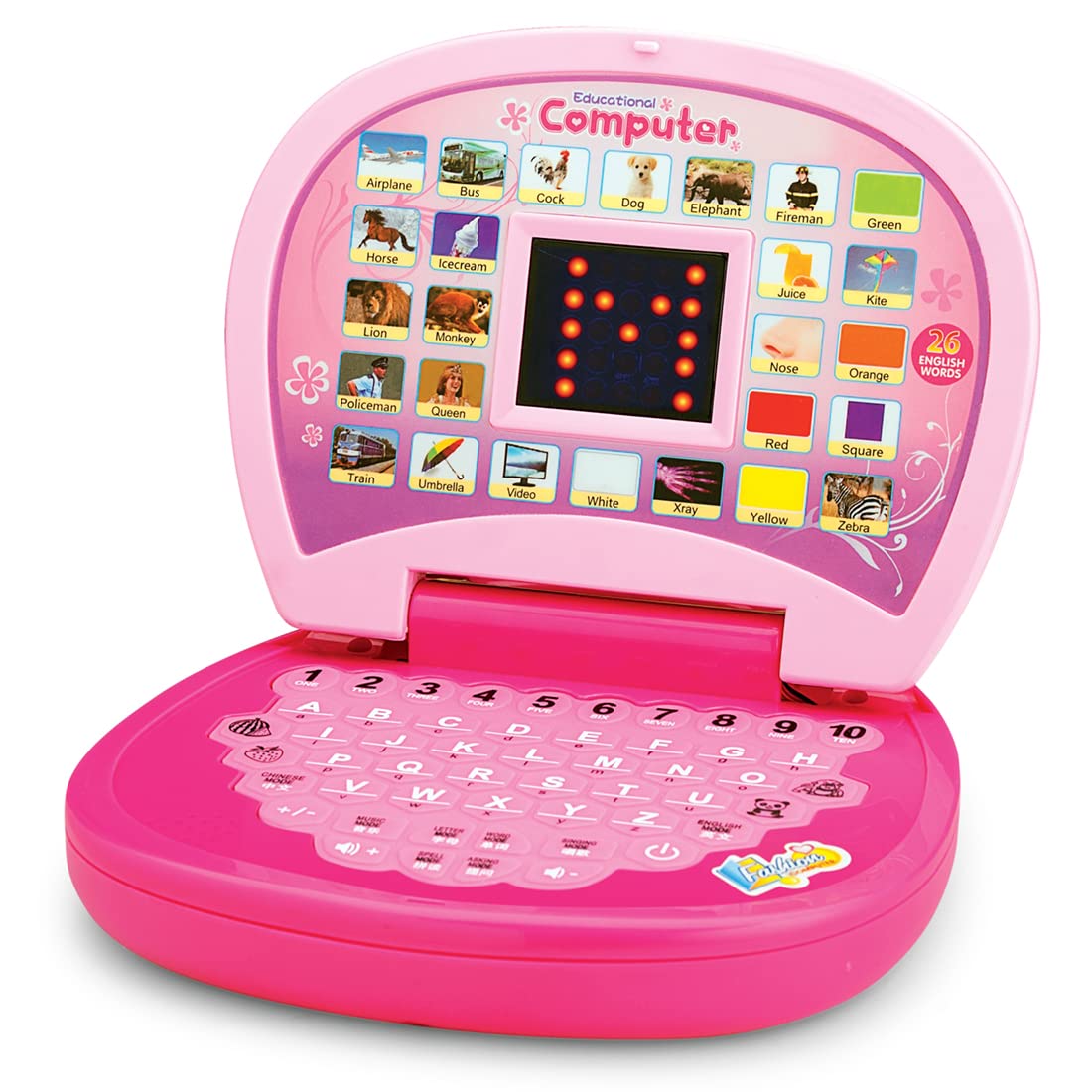 Educational Kids Laptop Toy - Interactive Learning Device for Ages 1-6 with Sound and Activity Charts % Educational Kids Laptop Toy - Interactive Learning Device for Ages 1-6 with Sound and Activity Charts