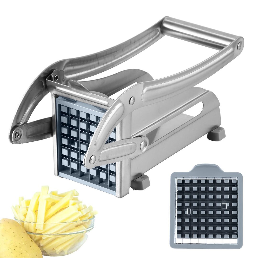 Effortless French Fry Cutter - Professional Grade Kitchen Tool for Perfect Fries % Effortless French Fry Cutter - Professional Grade Kitchen Tool for Perfect Fries