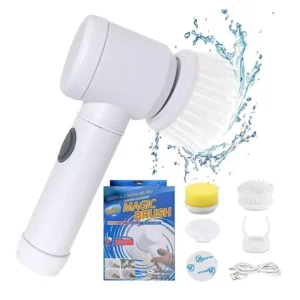 Electric 5-in-1 Brush Cleaner and Dryer for Effortless Makeup Maintenance
