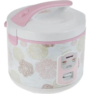 Electric Rice Cooker by Geepas - GRC4334, Efficient & Stylish Cooking Solution