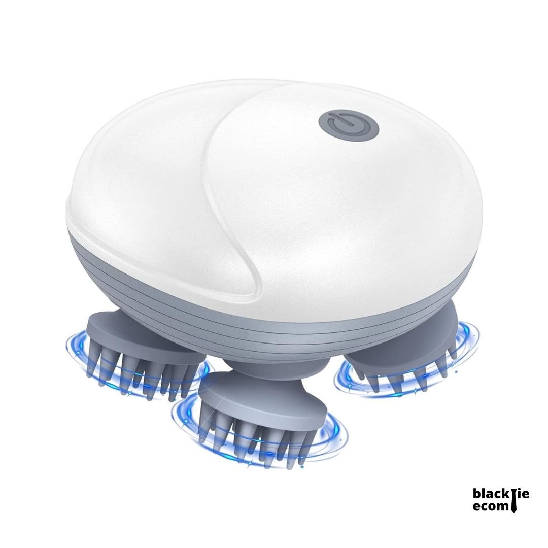 Electric Scalp Massager for Stress Relief and Deep Tissue Relaxation % Electric Scalp Massager for Stress Relief and Deep Tissue Relaxation