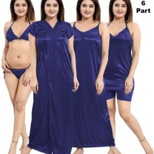 Elegant 6-Piece Nightwear Set for Ultimate Comfort and Style