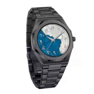 Elegant Arabic Aura Timepiece with Chain Cutter and Battery Included