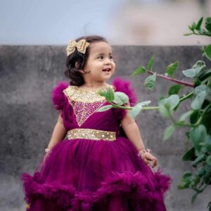 Elegant Baby Party Dress - Adorable Birthday & Special Occasion Outfit