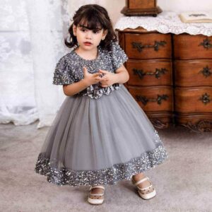 Elegant Baby Pori Dress - Soft Cotton with Stylish Design for Little Ones