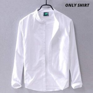 Elegant Ban Color Dress Shirt for Men - Premium Quality & Modern Fit