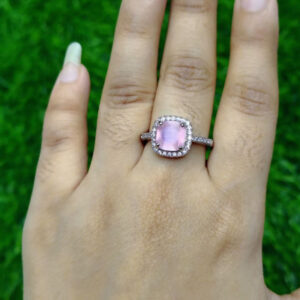 Elegant Blush Pink Ring – Timeless Style for Any Occasion
