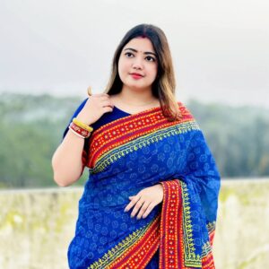 Elegant Boishakhi Saree Collection with Blouse Piece - Celebrate in Style