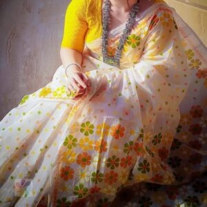 Elegant Boishakhi Saree Collection with Blouse Piece for Festive Occasions