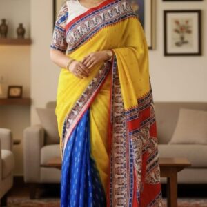 Elegant Boishakhi Saree Collection with Blouse Piece - Premium Quality Fashion