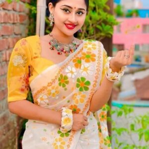 Elegant Boishakhi Saree Collection with Blouse Piece - Traditional Style