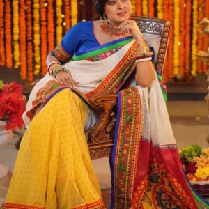 Elegant Boishakhi Saree Collection with Matching Blouse – Premium Styles