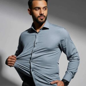Elegant Chinese Stitch Formal Shirt - Premium Quality Tailored Fit