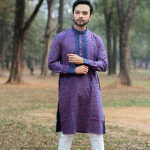 Elegant Cotton Panjabi for Men – Stylish Traditional Wear