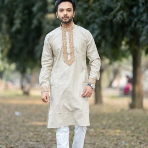 Elegant Cotton Panjabi for Men - Traditional Style with Modern Comfort