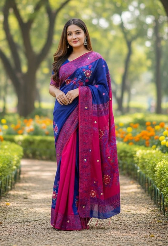 Elegant Dhupiyan Silk Saree for Timeless Style and Comfort % Elegant Dhupiyan Silk Saree for Timeless Style and Comfort
