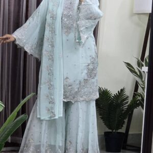 Elegant Eid Celebration Dress for Women – Stylish Party Attire