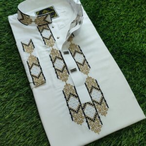 Elegant Embroidered Panjabi for Men - Traditional Style and Comfort