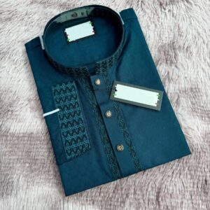 Elegant Embroidered Panjabi for Men – Traditional Style Shirt