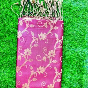 Elegant Katan Silk Saree - Luxurious Soft Fabric for Timeless Style
