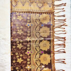 Elegant Katan Silk Saree - Luxurious Soft Fabric for Timeless Style