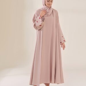 Elegant Koti Borka Full Set with Inner Layer and Hijab for Stylish Looks