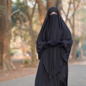 Elegant Muslima Borkha Set - Complete Stylish Ensemble for Modest Fashion