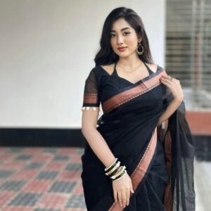 Elegant Nokshi Pair Suti Saree - Exquisite Handcrafted Design for Special Occasions