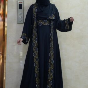 Elegant Nurjahan Abaya in Premium Fabric - Stylish Modest Wear for Women