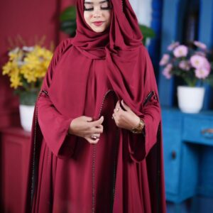 Elegant Nusayba Abaya - Premium Modest Fashion for Women