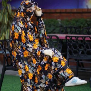 Elegant Plaju Khimar Set - Premium Fabric Chador and Hijab Ensemble