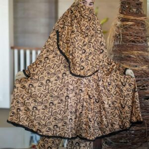 Elegant Plaju Khimar Set - Premium Quality Fashionable Hijab Ensemble