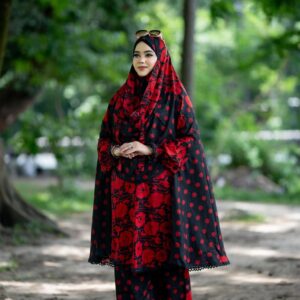 Elegant Plaju Khimar Set - Premium Quality Hijab and Outfit Ensemble