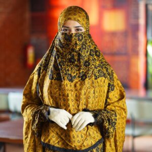 Elegant Plaju Khimar Set - Stylish Women's Modest Fashion Ensemble