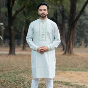 Elegant Premium Panjabi for Men – Traditional Ethnic Wear in Luxurious Fabric
