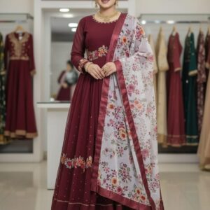 Elegant Ready-Made Party Dress for Effortless Style and Charm