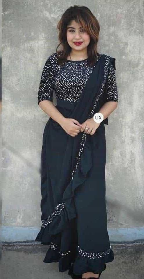 Elegant Readymade Saree with Matching Blouse - Perfect for Any Occasion % Elegant Readymade Saree with Matching Blouse - Perfect for Any Occasion