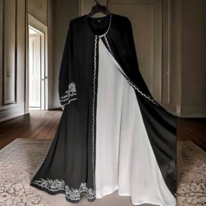 Elegant Rose-Patterned Koti Jacket for Women - Chic Layering Piece