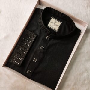 Elegant Sequence Panjabi for Men - Premium Festive Attire