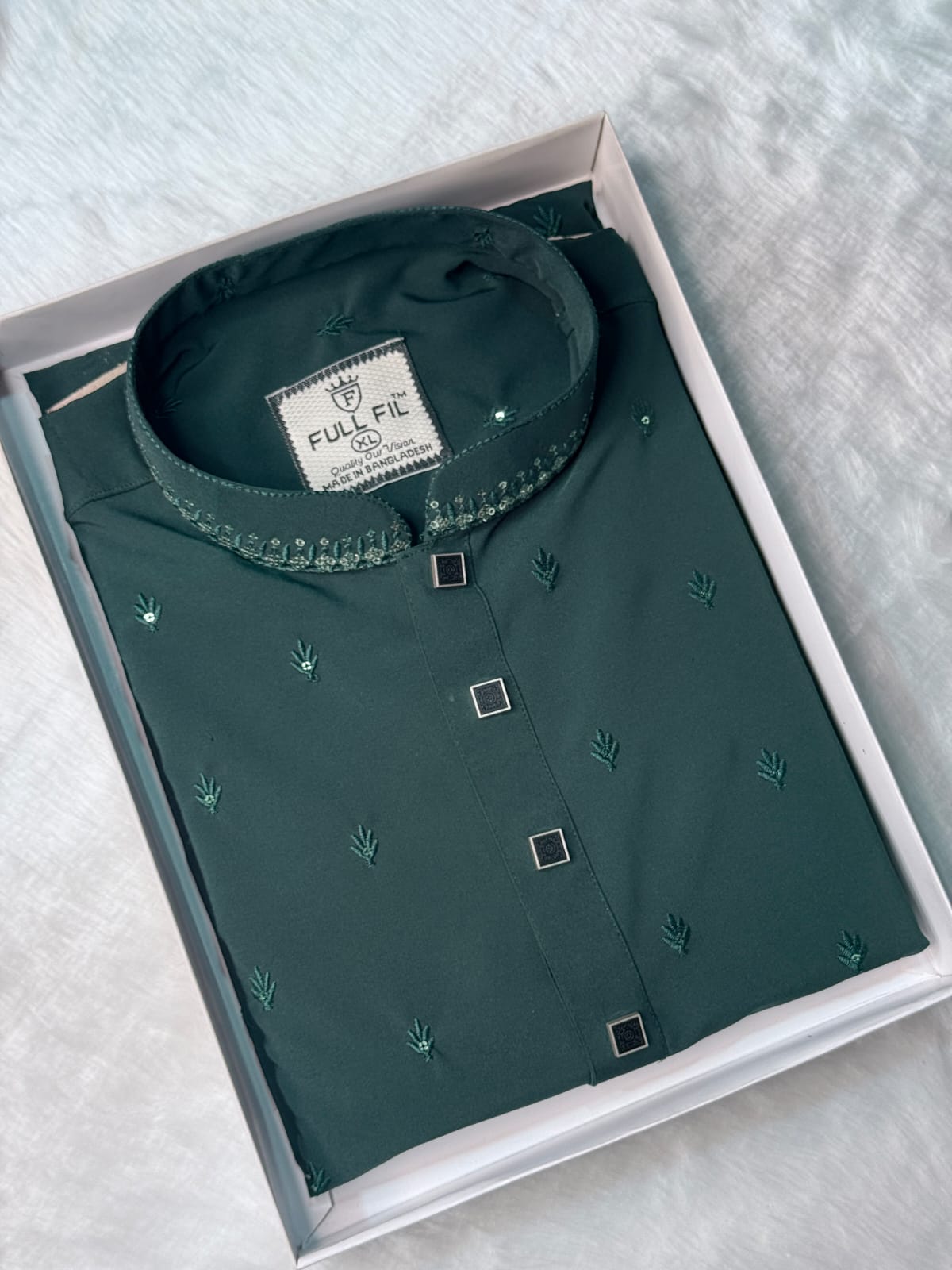 Elegant Sequence Panjabi for Men - Premium Quality Attire for Special Occasions % Elegant Sequence Panjabi for Men - Premium Quality Attire for Special Occasions