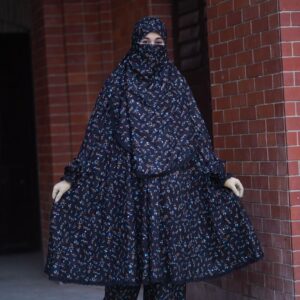 Elegant Short Khimar Set for Stylish Modest Fashion